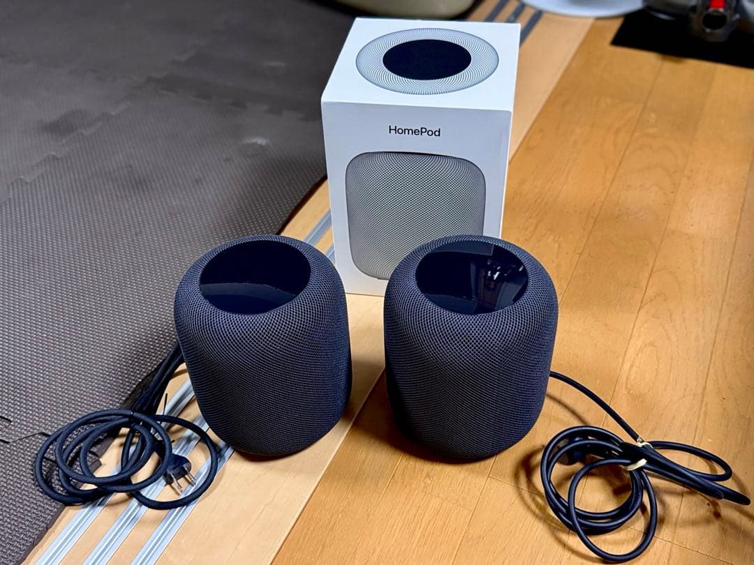 Apple Pod ホームポッド 第1世代　スペースグレー2台セット
