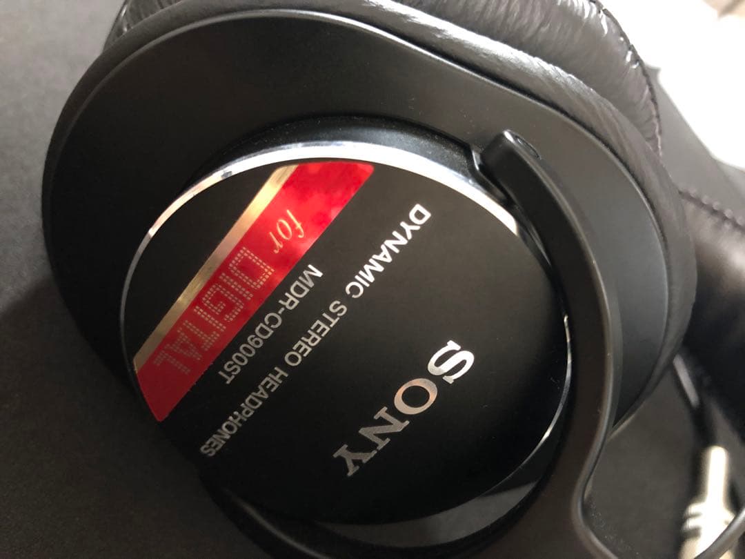【美品】SONY MDR-CD900ST ダイナミックヘッドフォン モニター