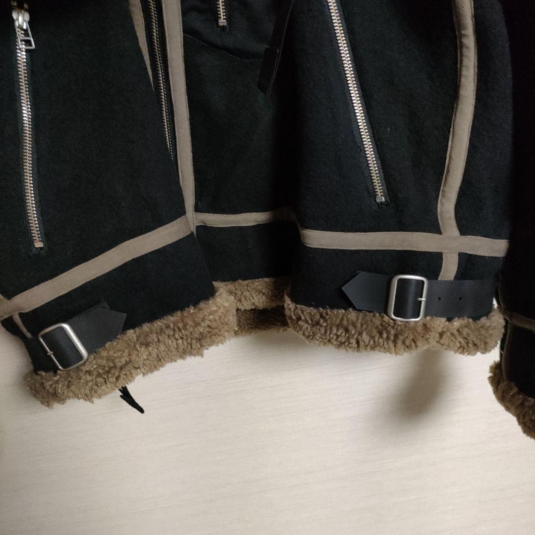 meanswhile ミーンズワイル レトロフリースメルトン B3ジャケット 2