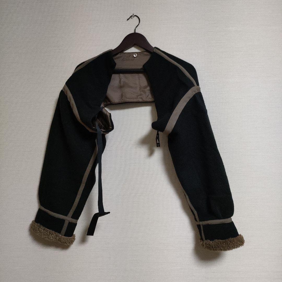 meanswhile ミーンズワイル レトロフリースメルトン B3ジャケット 2