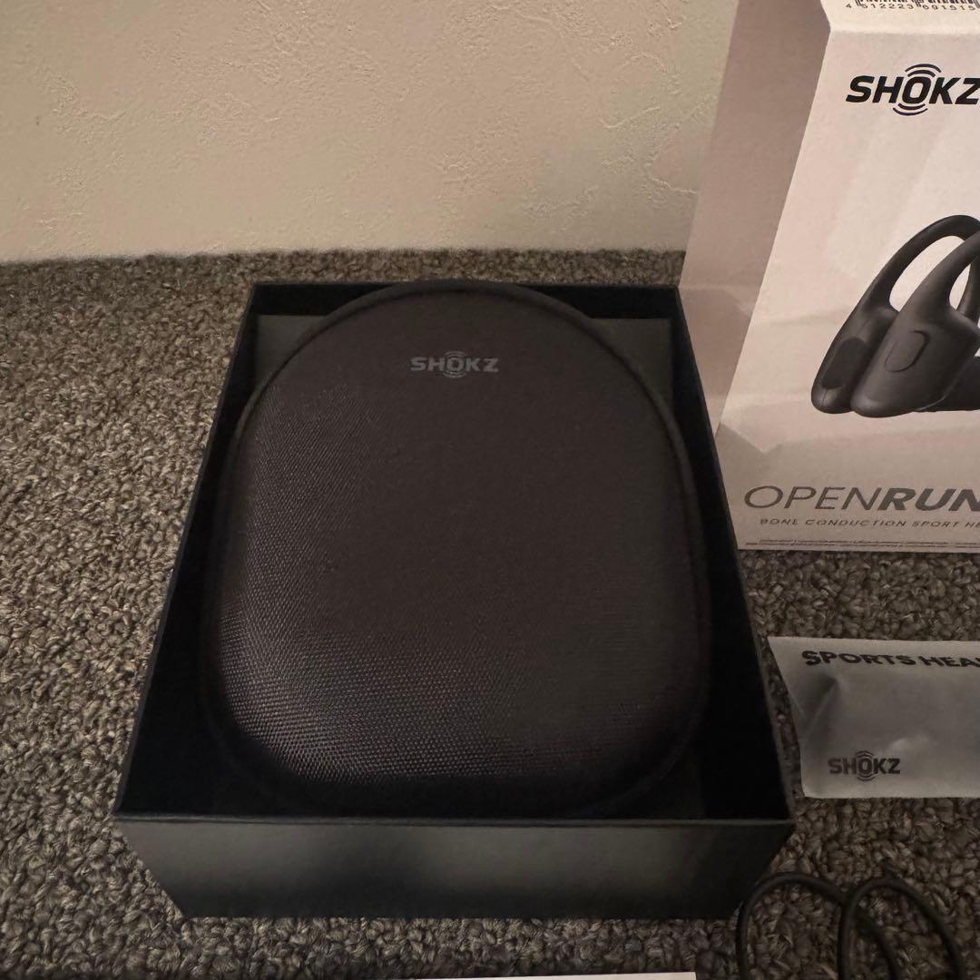 【美品】SHOKZ OPENRUN PRO ブラック S810 骨伝導