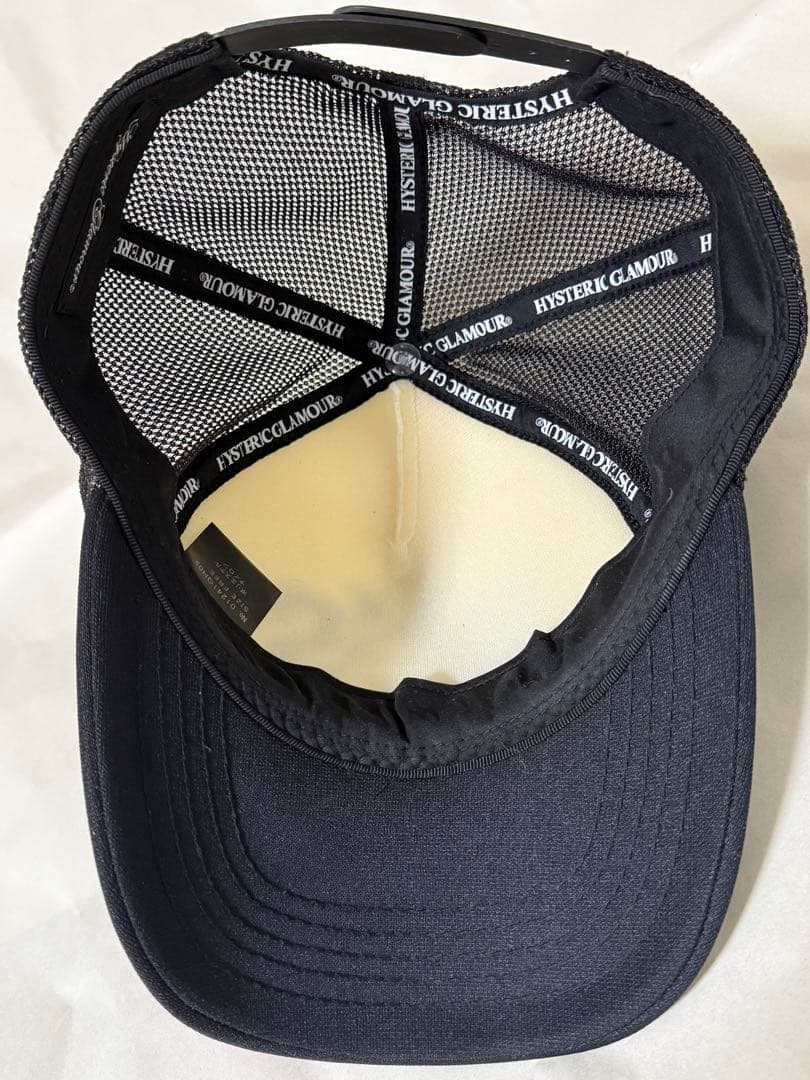 正規品 ヒステリックグラマー SEE NO EVIL スタッズメッシュキャップ