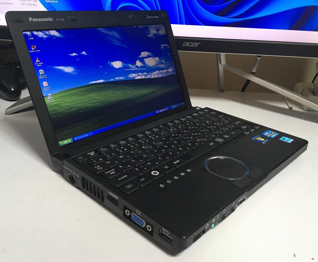 Let’s note J10 CF-J10EWHDS WindowsXP