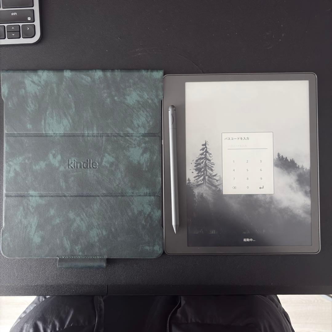 Kindle Scribe 64GB 純正レザーケース　プレミアムペン　付き