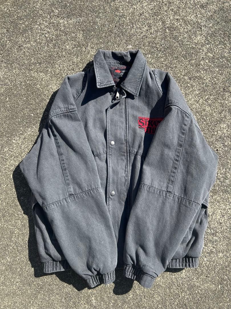 STRANGER THINGS niko and... デニムブルゾン