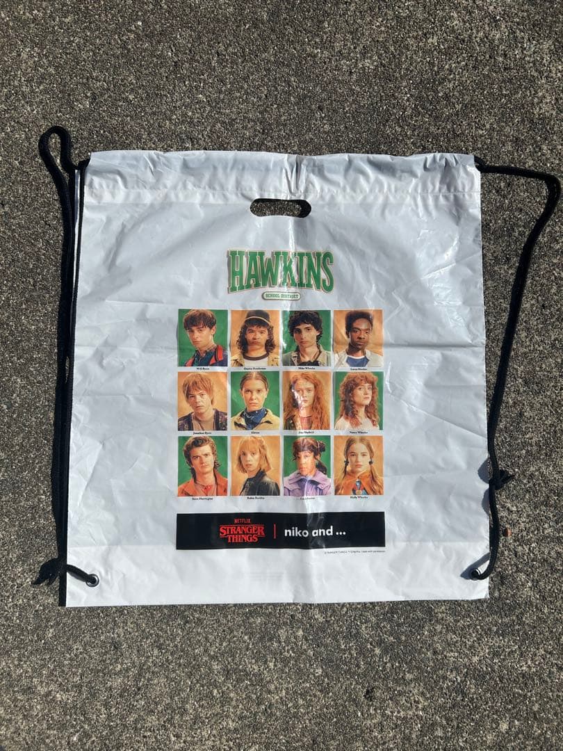 STRANGER THINGS niko and... デニムブルゾン