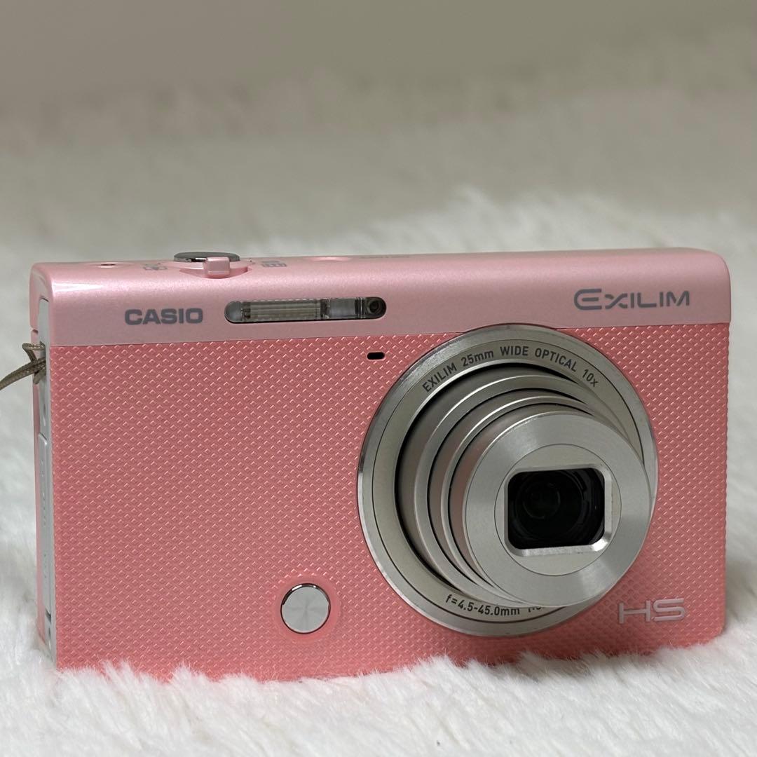 CASIO カメラ　EX-ZR70 ピンク　充電器　説明書 コンデジ　動作品
