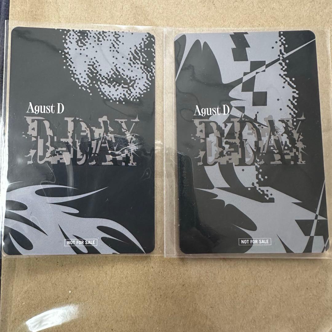 Agust D SUGA D-DAY トレカ　ラキドロ　JPFC ユニバ　公式