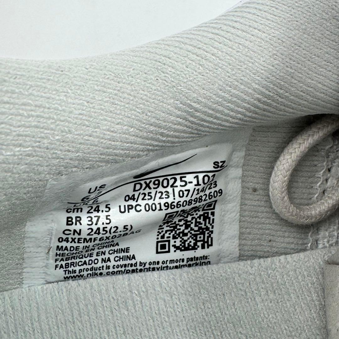 新品✨Nike ゴルフシューズ　白色　赤色　24.5cm