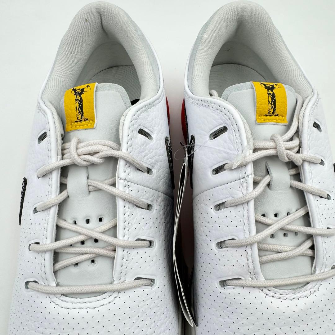 新品✨Nike ゴルフシューズ　白色　赤色　24.5cm