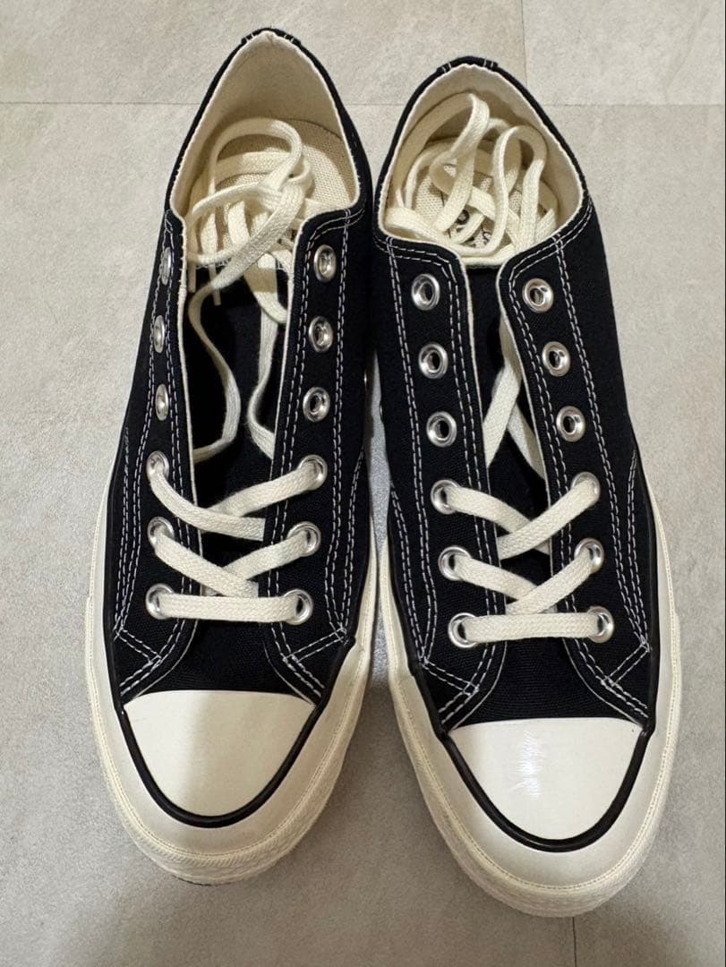 【美品】コンバース CT 70 チャックテイラー25.5cm 箱有ブラック