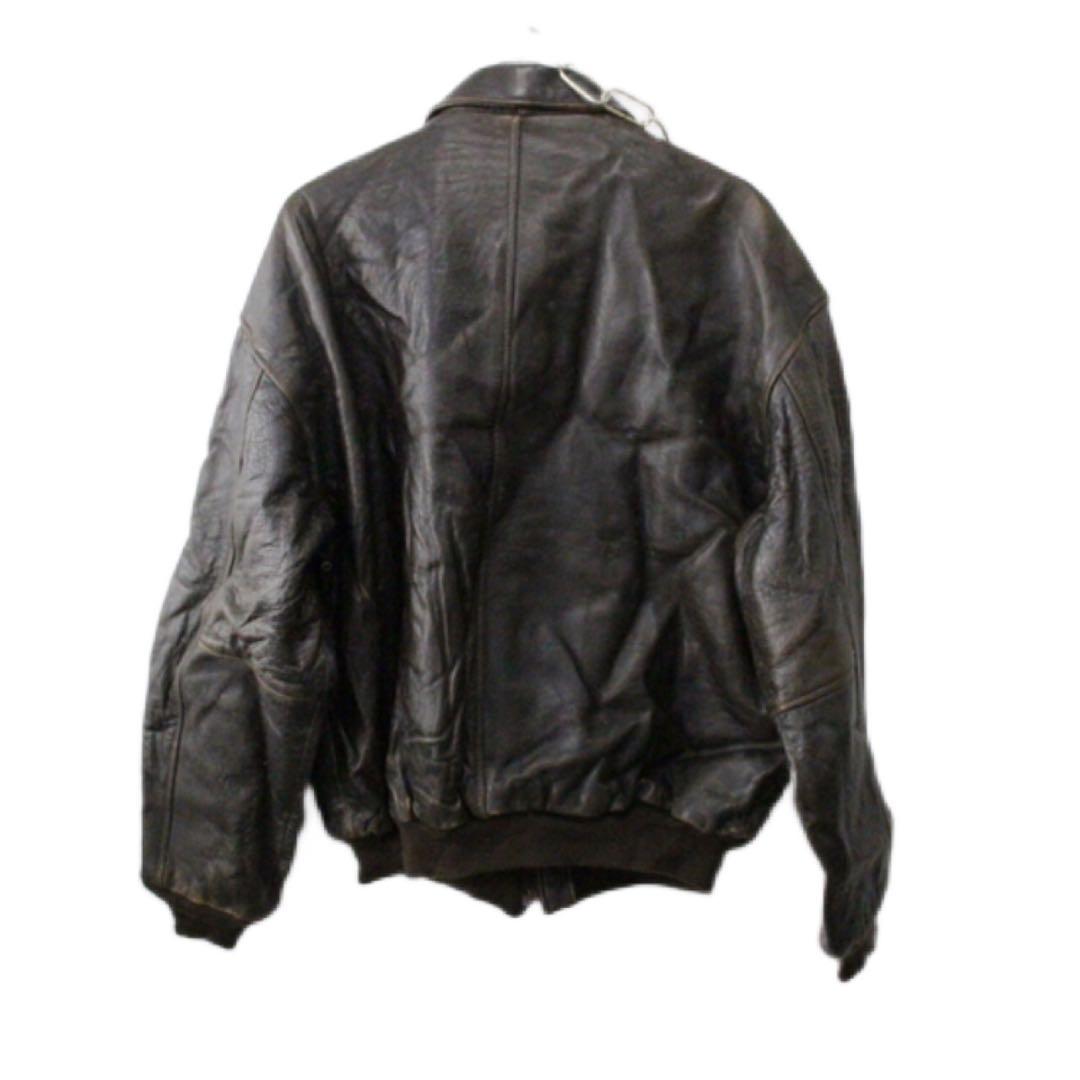 90sビンテージ AVIREX レザージャケット A-2タイプUSA製ブラウン