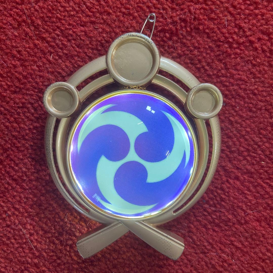 ナ*要様 九条裟羅　コスプレ衣装+ウィッグ×2+羽扇子+一本下駄+鴉天狗の翼　フ