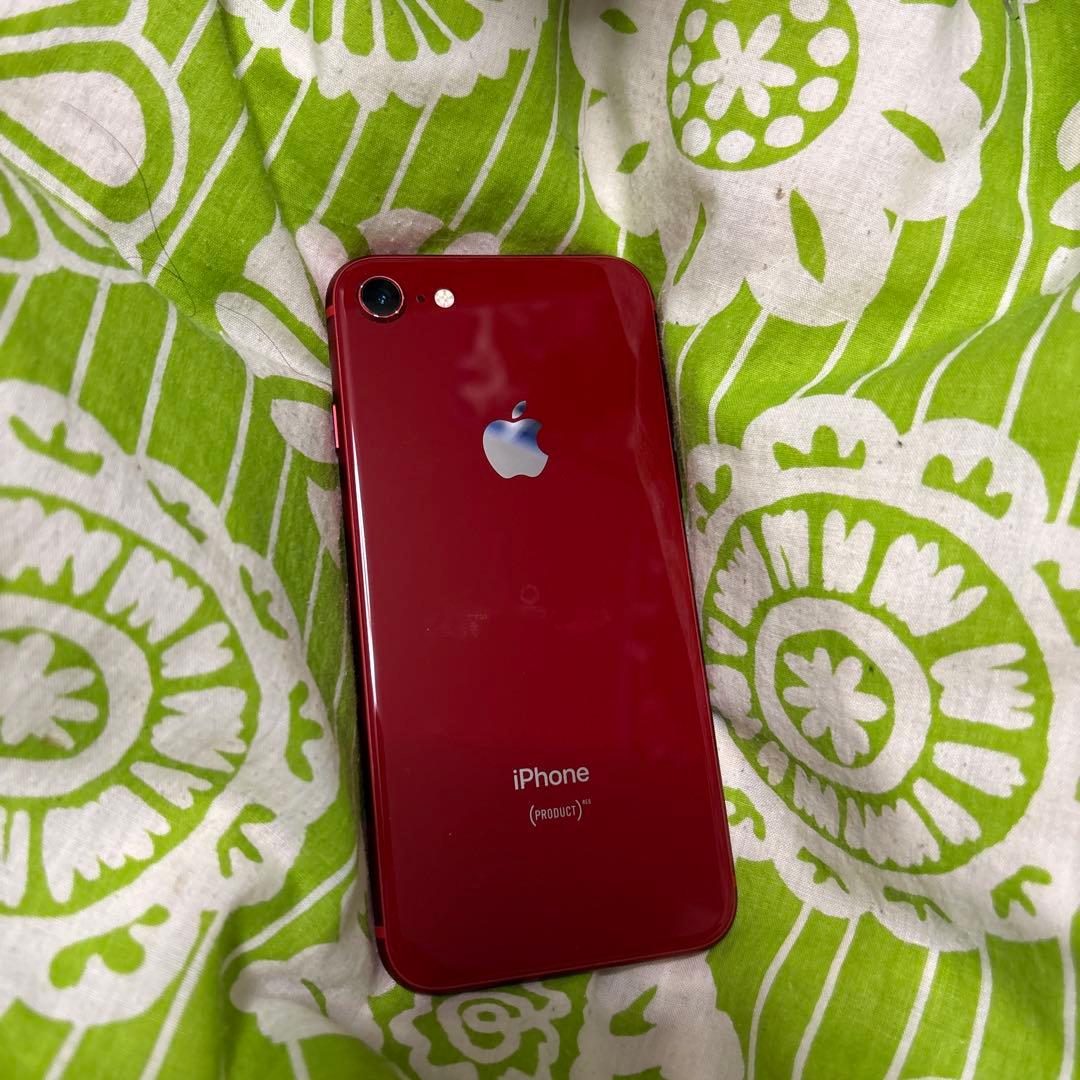 Apple iPhone 8(PRODUCT)RED 本体