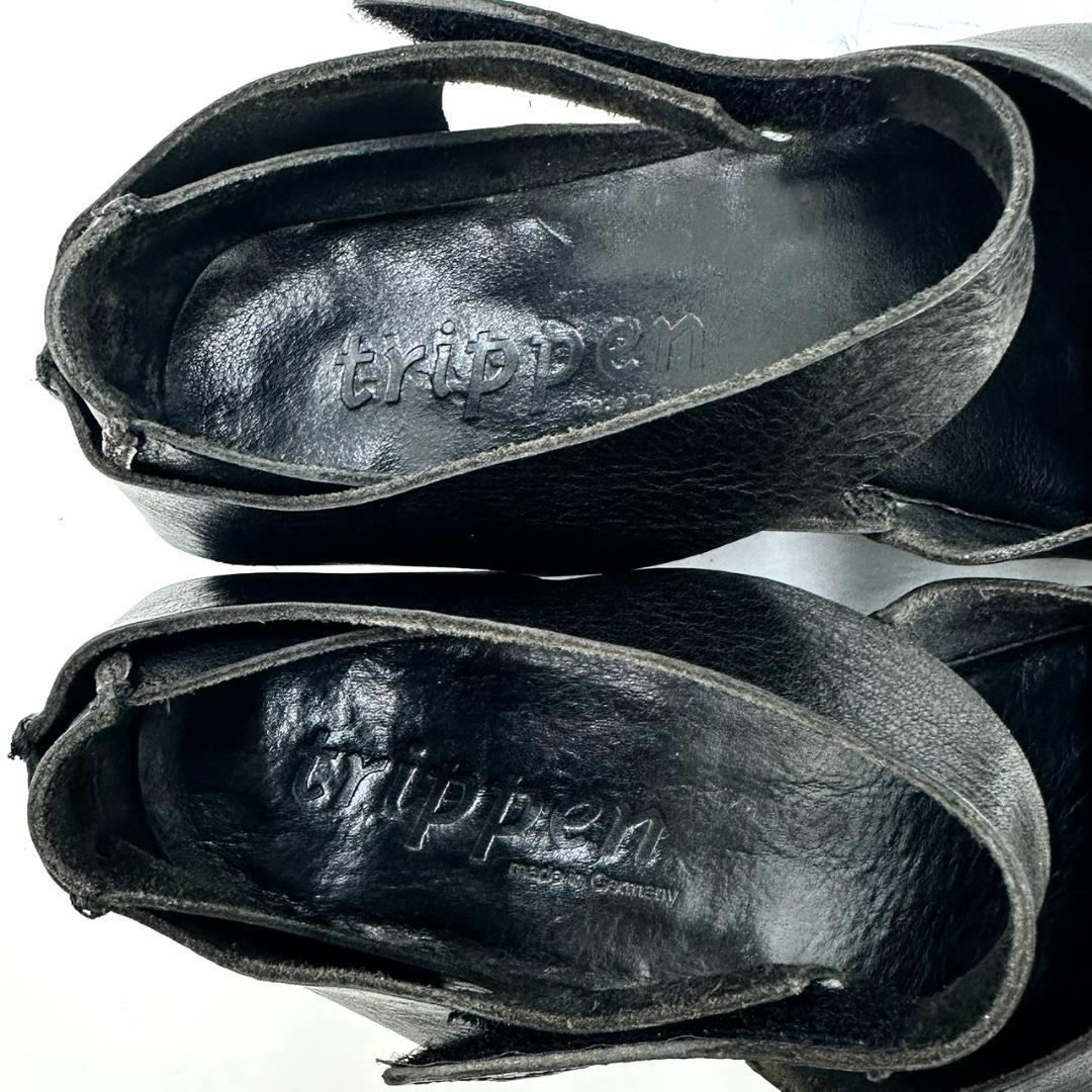 trippen トリッペン EDEL EMMAシリーズ ストラップパンプス 黒