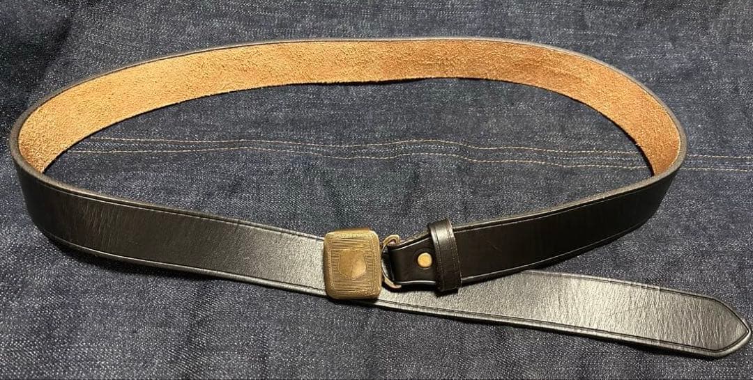 RRL ベルト W34 黒