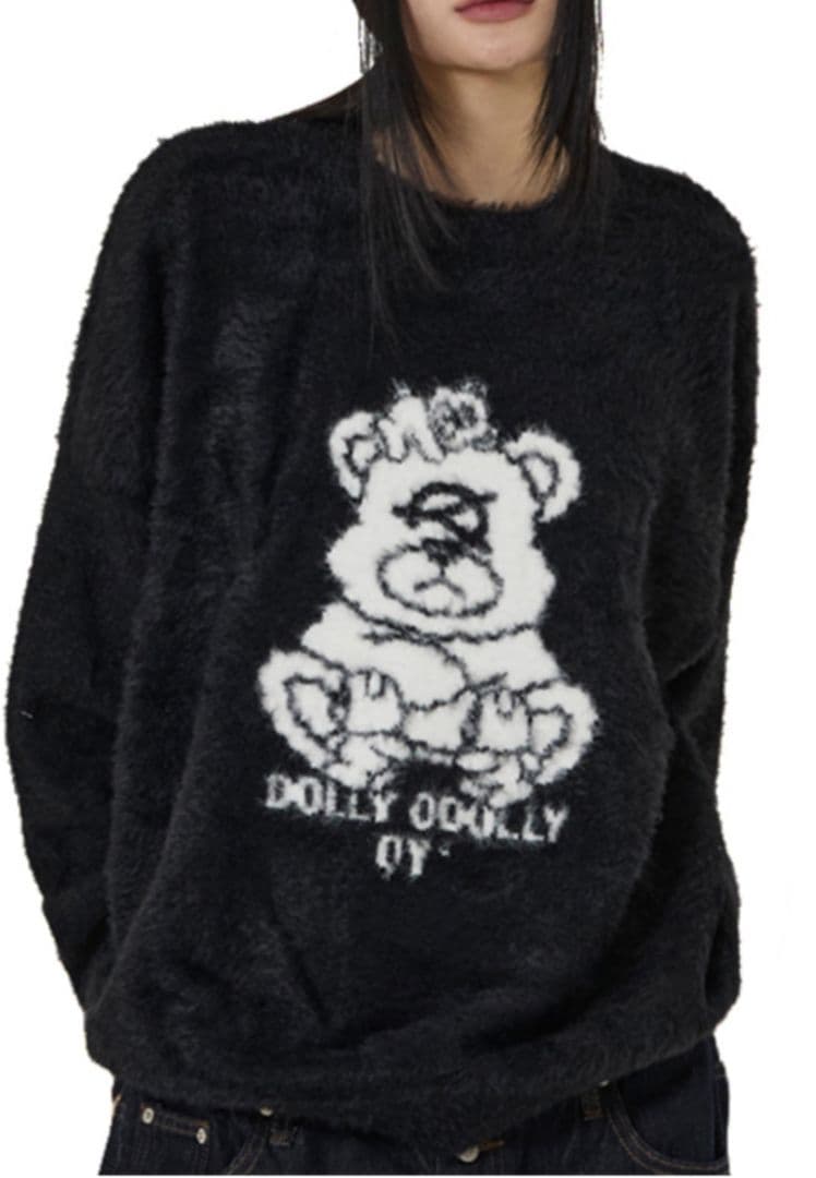 OY オーワイ マルチドリー ヘアリーニット フリーサイズ