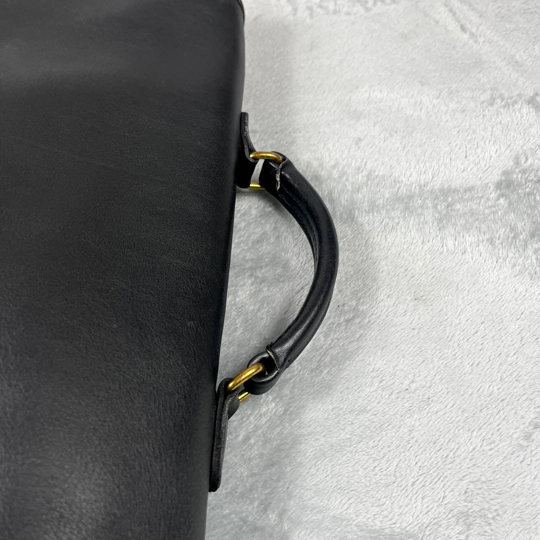 バッグ Old Coach Metropolitan Briefcase Black