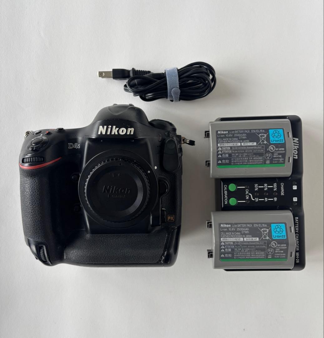 Nikon D4s デジタルカメラ 本体 バッテリー付