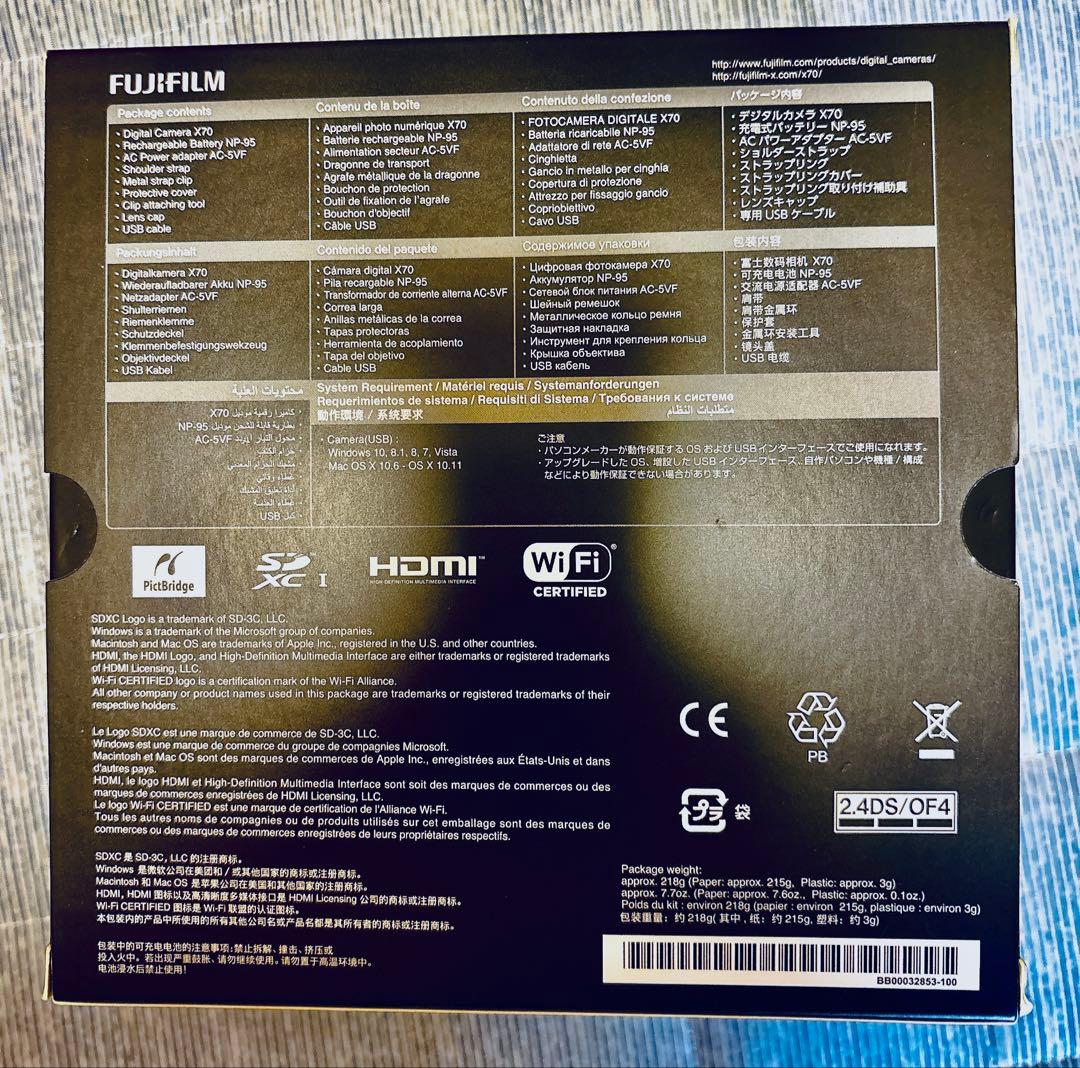 【限定値引】Fujifilm X70 コンパクトデジタルカメラ 備品付 匿名配送