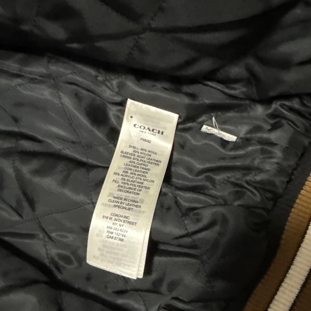 COACH スタジャン ブラック XS