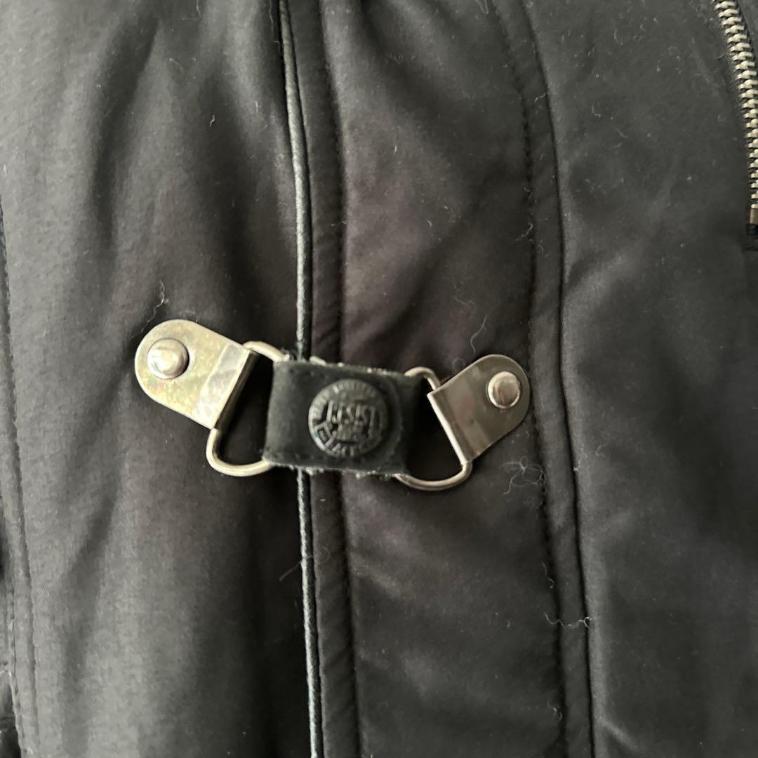 平成ギャル y2k archive ダークグランジ ファーフード モッズコート