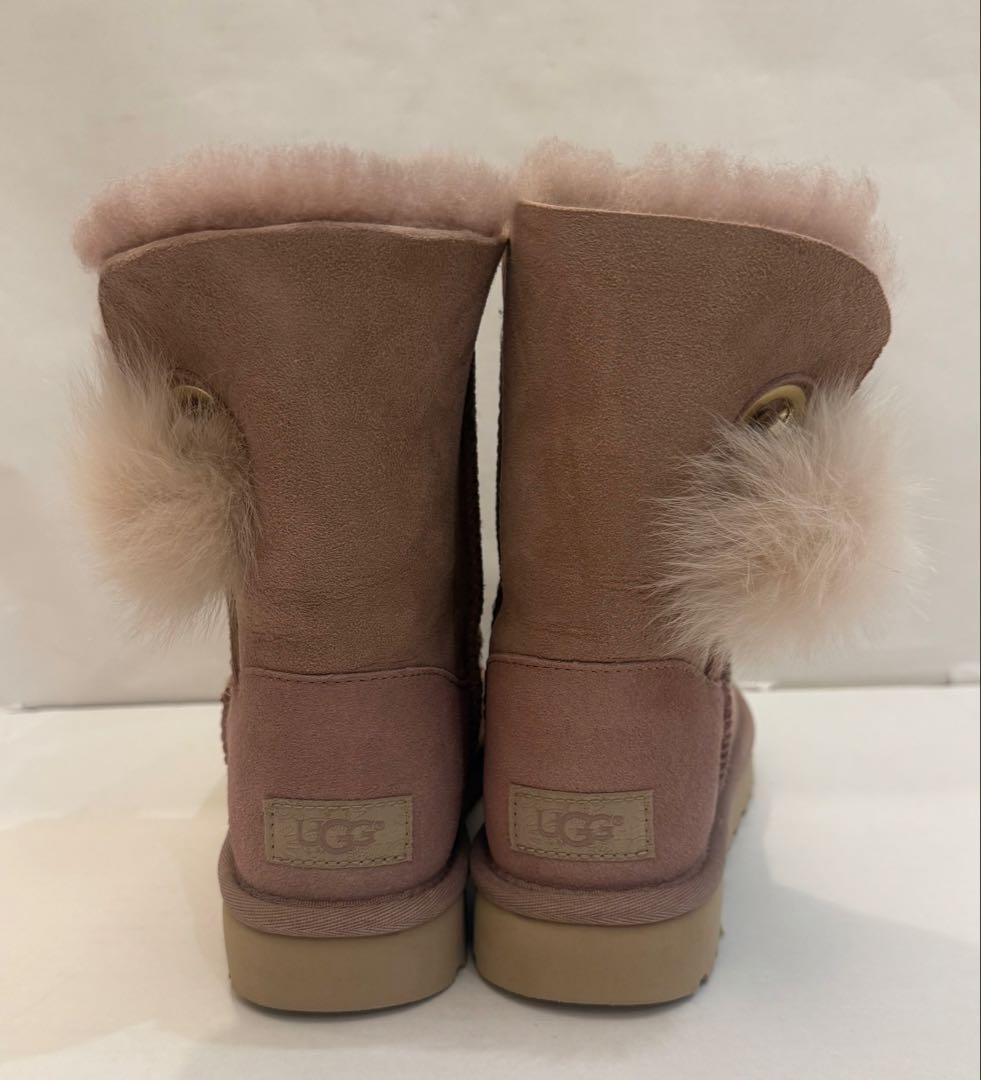 UGG ピンク スエード ムートンブーツ