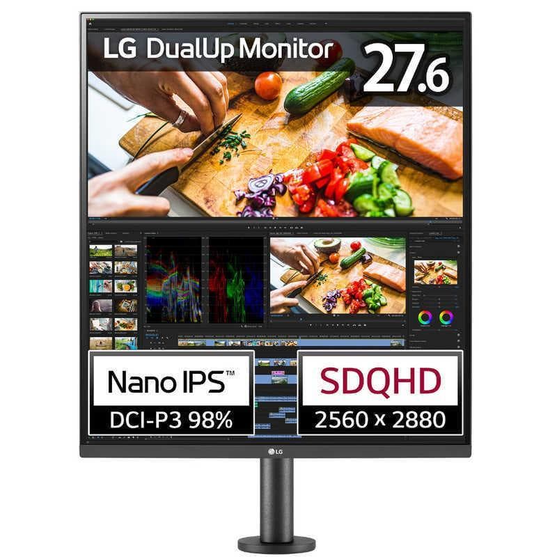 【ほぼ未使用】LGデュアルアップモニター SDQHD 28MQ780-B