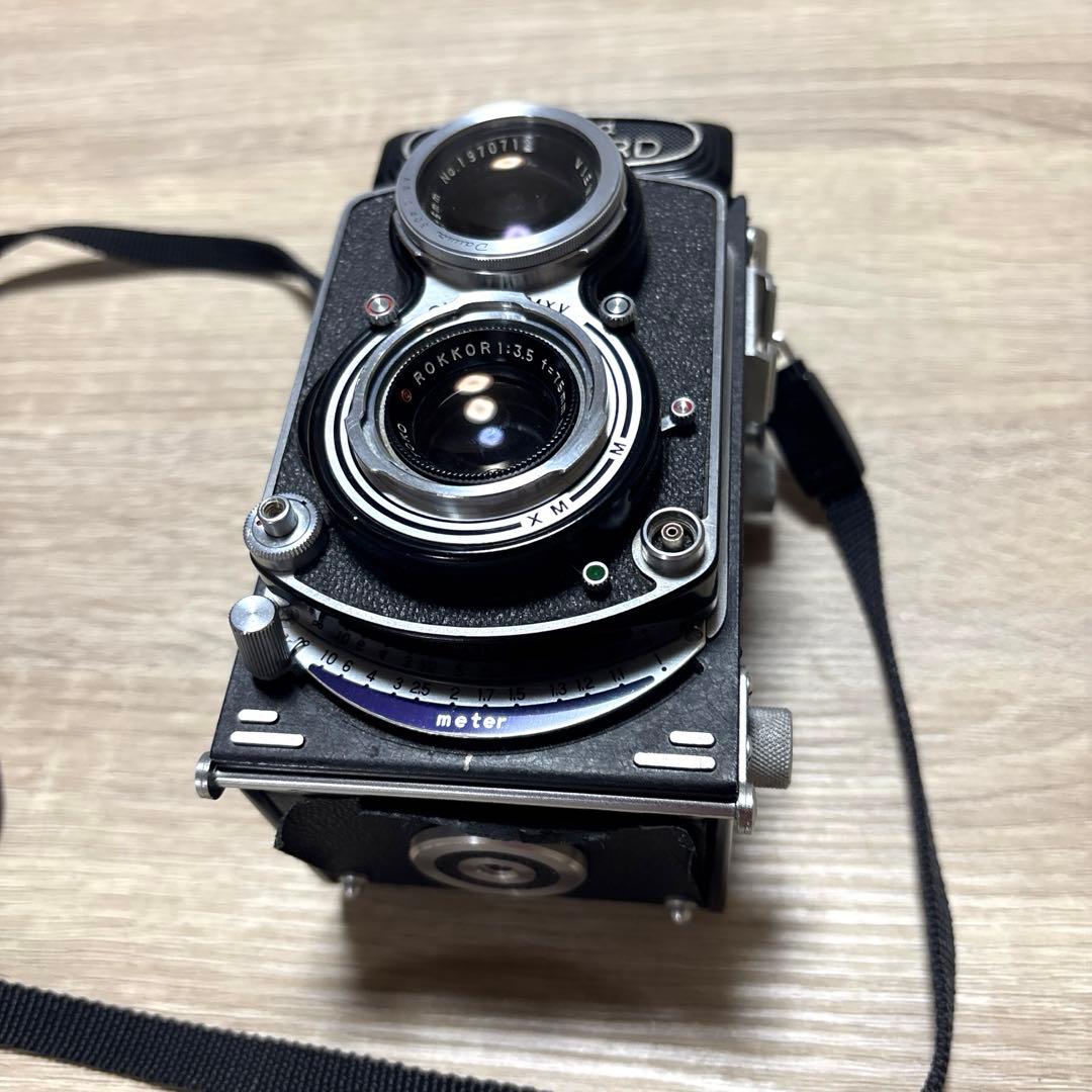 【動作確認済】ミノルタオートコード 二眼レフカメラ レトロ
