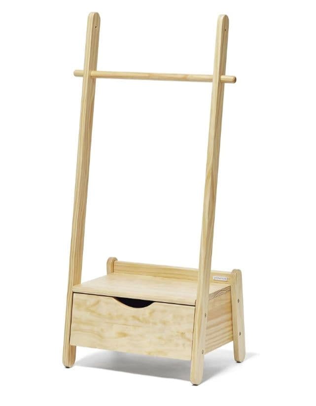 【新品未開封】大和屋　ノスタ　キッズハンガーラック　小物収納