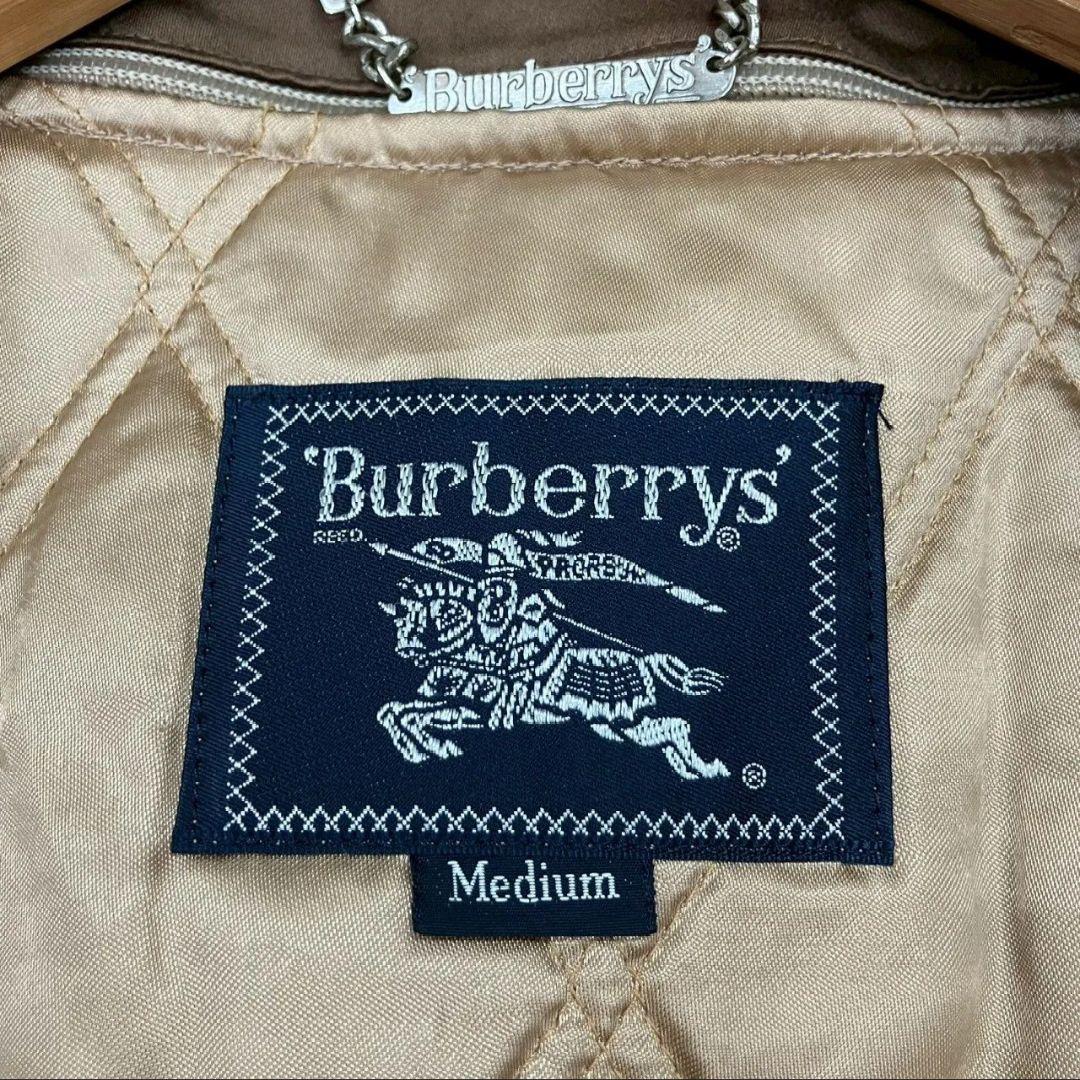 値上検討中 BURBERRYS ブルゾン スウィングトップ 襟レザー ライナー付