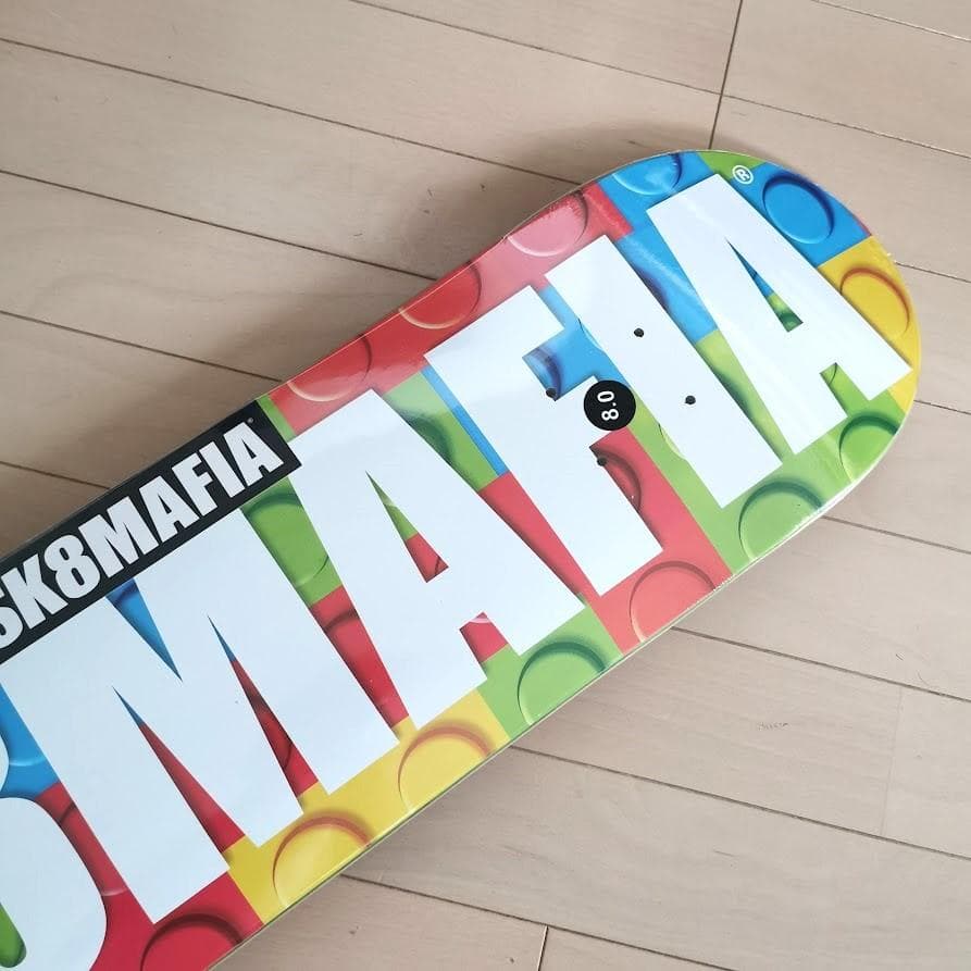 SK8MAFIA スケボーデッキ スケートボード TEAM DECK 8インチ