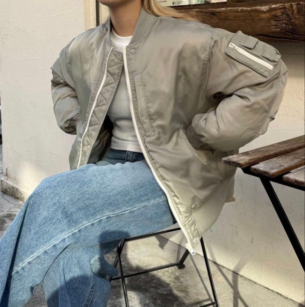 CANALJEAN MA1ジャーナルスタンダードIENAリバーシブルダウン