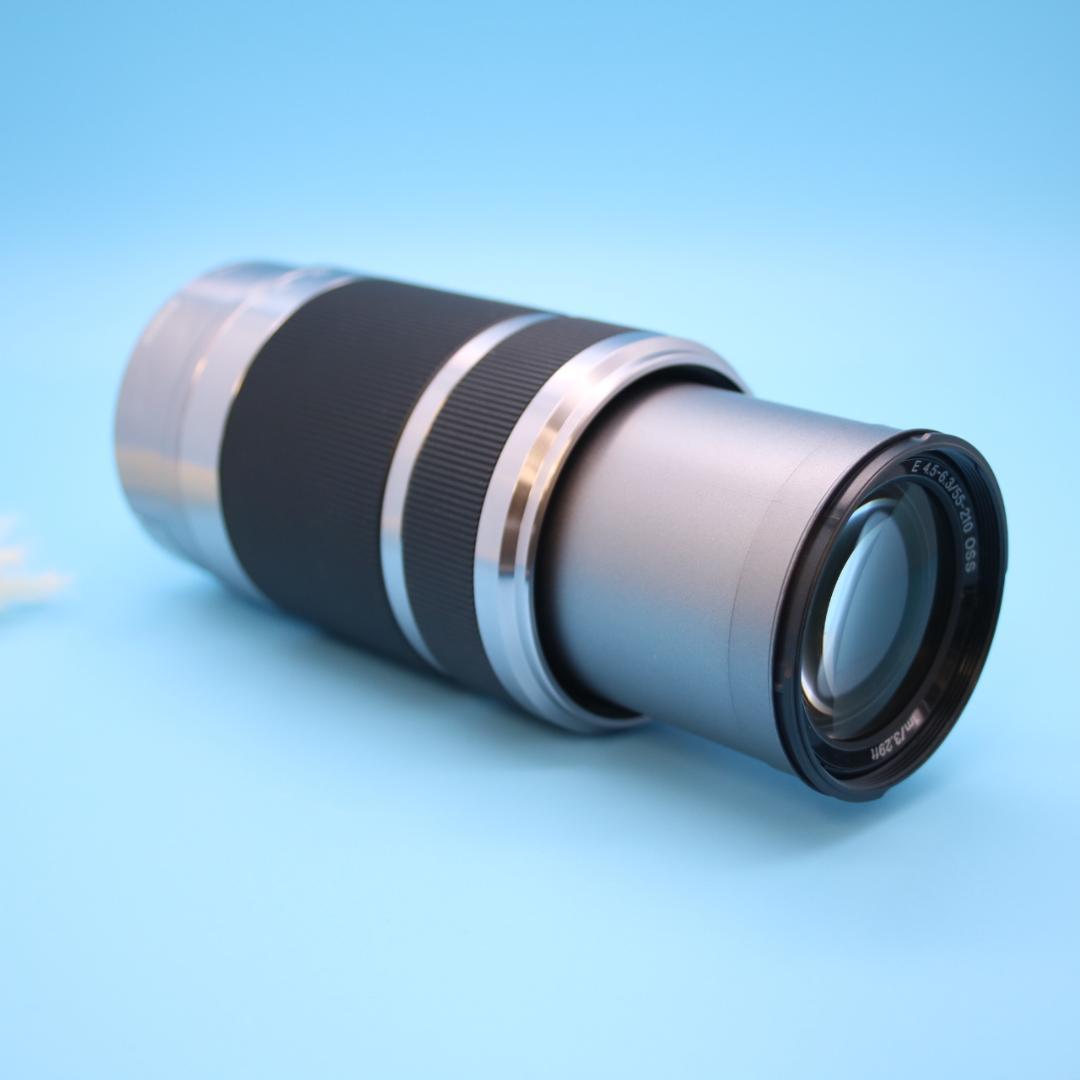 手ブレ補正♪望遠レンズ❁美光学❁SONY E 55-210mm SEL55210