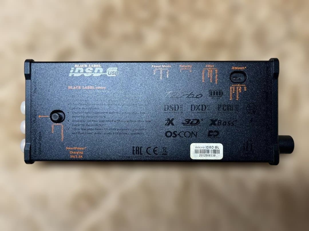 iFi micro iDSD Black Label ヘッドホンアンプ DAC