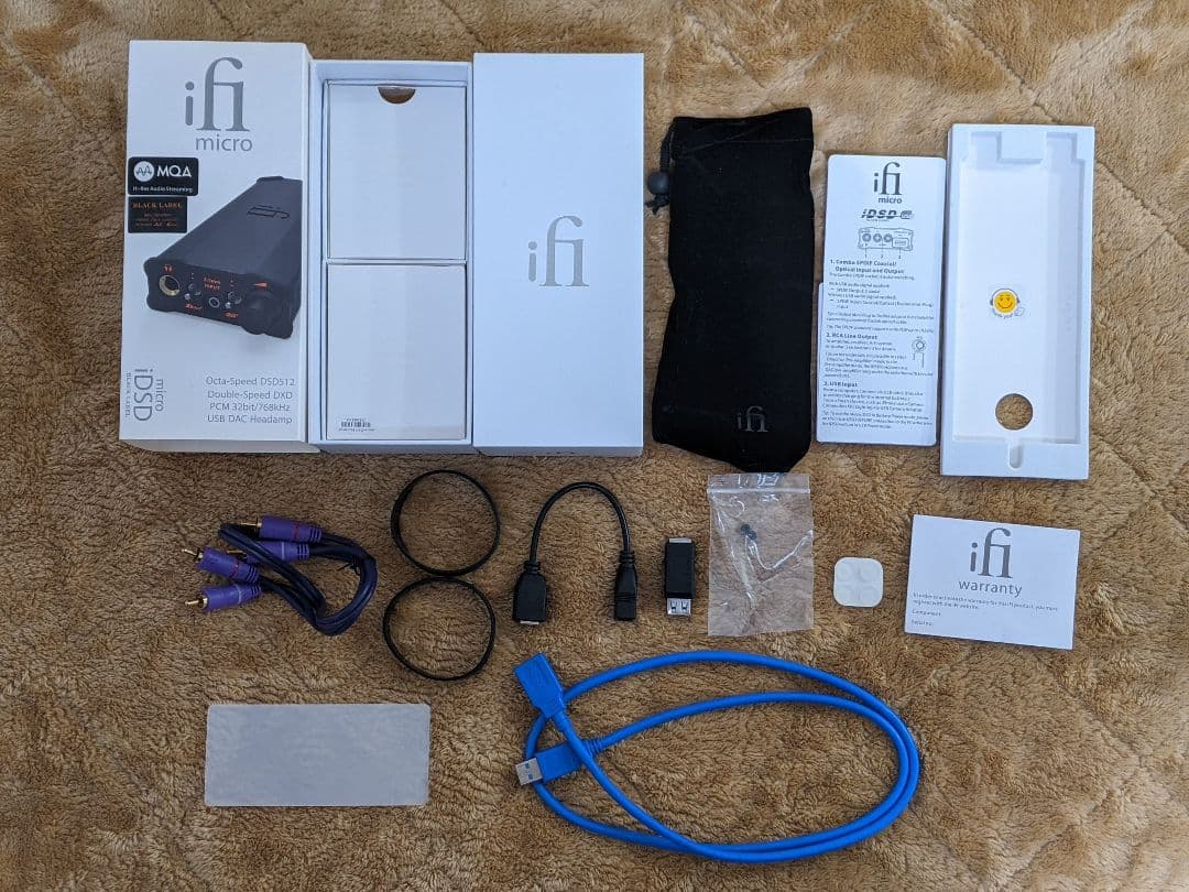 iFi micro iDSD Black Label ヘッドホンアンプ DAC