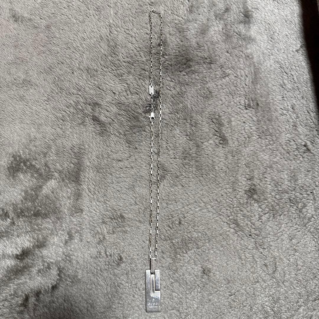 グッチ　GUCCI ネックレス　Gプレート