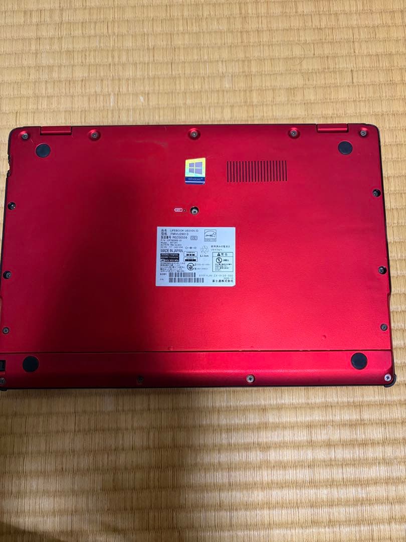 Windowsノート本体 Fujitsu LIFEBOOK U9310X/D FMVU29013