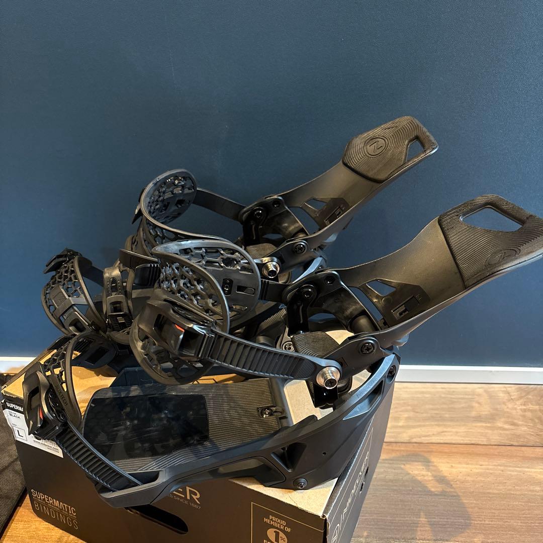 NIDECKER Supermatic ビンディング ブラック L