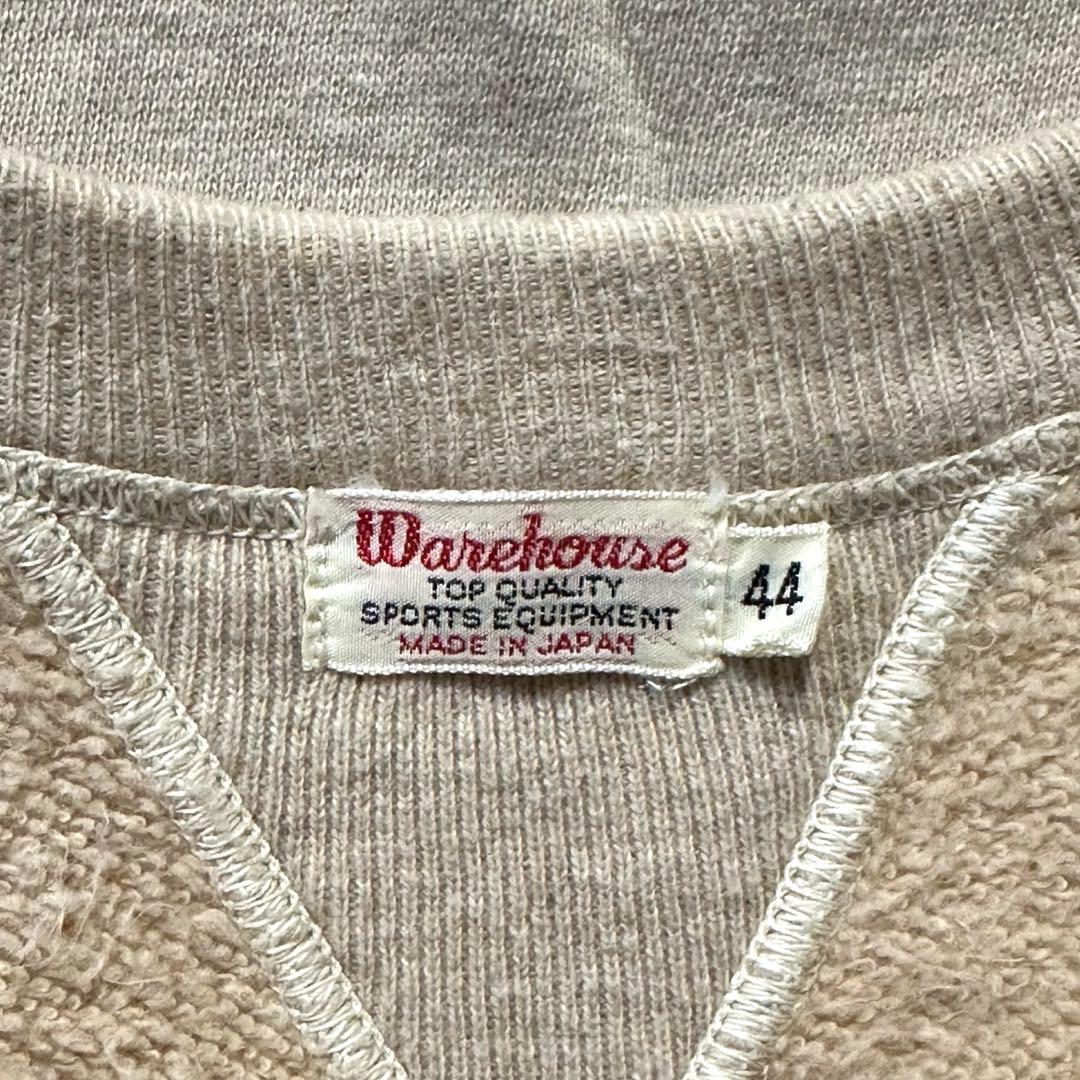 ウエアハウス Lot 403 ハーフジップ 両Vスウェット 44 直営店限定