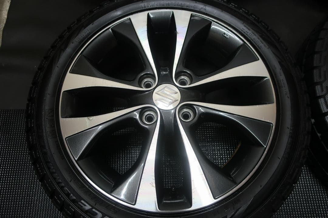 スタッドレス ピレリ 165/55R15 溝有 スズキ ワゴンR スティングレー