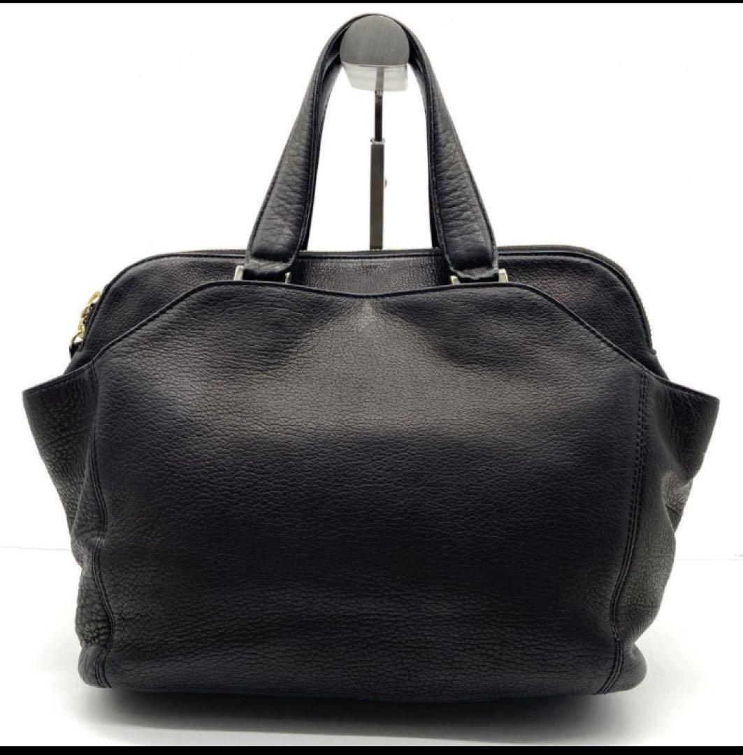 【ブティック限定】ANNA SUI ブラックレザー ハンドバッグ