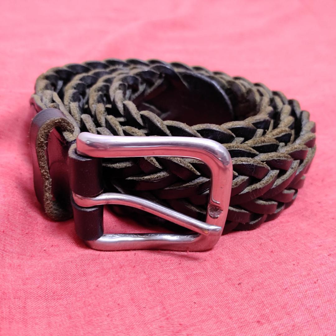 Whitehouse Cox（ホワイトハウスコックス）メッシュベルト　ブラック