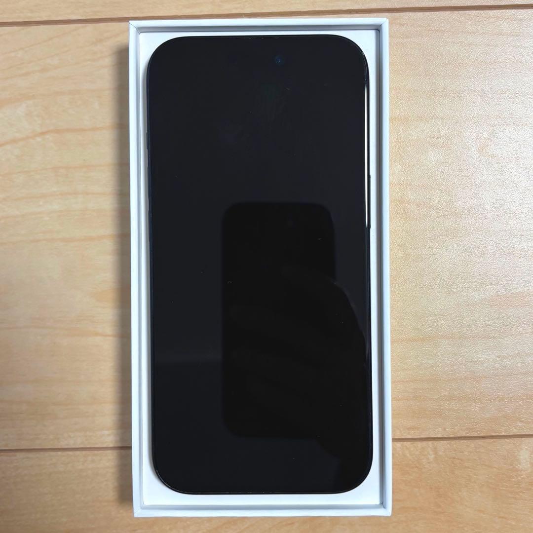 【美品】iPhone 15 ブラック 128GB SIMフリー　付属品、箱あり
