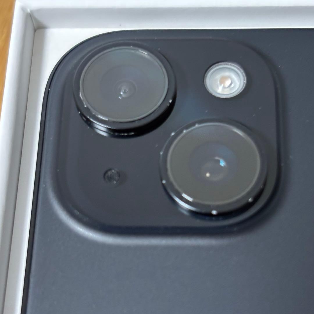 【美品】iPhone 15 ブラック 128GB SIMフリー　付属品、箱あり