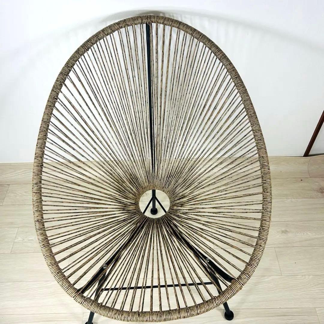 【ほほ未使用✨】アカプルコ　ラウンジチェア 屋内 屋外 兼用 パーソナルチェア