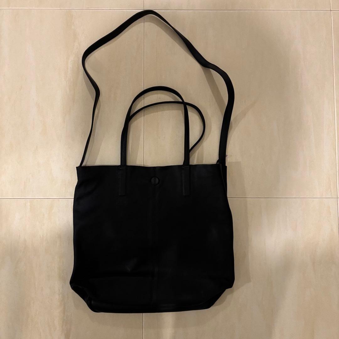 新品■Morphee 3WAY MEDIUM TOTE BAG LONG 黒