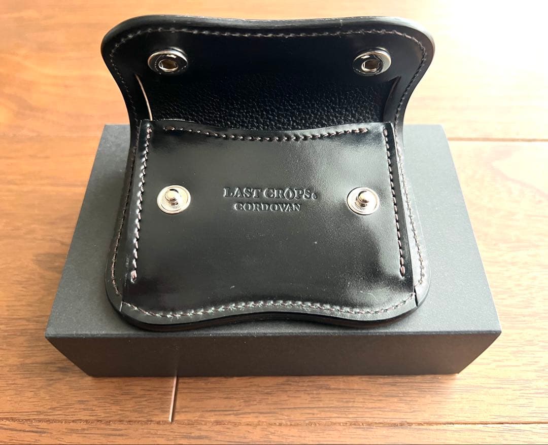 【最終価格】ラストクロップス　LCタング　シェルコードバン ブラック