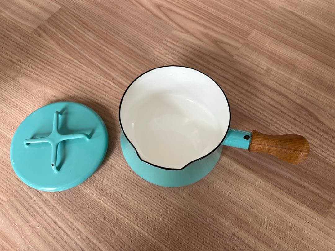 DANSK ホーロー片手鍋　中古