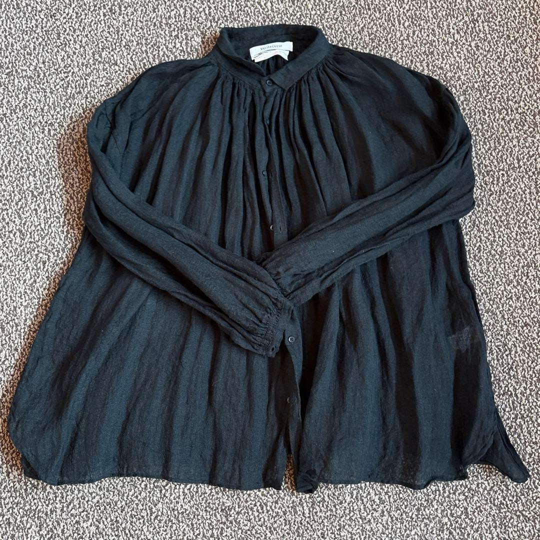 veritecoeur リネン　アンティークブラウス